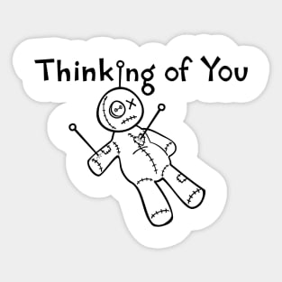 VooDoo Doll - Thinking of You Sticker